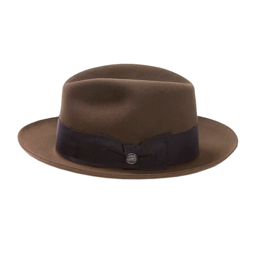 Stetson Temple Fur Felt Fedora Hat