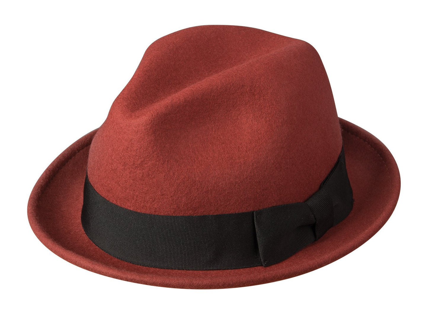Broner Mens Conversation Piece Pinch Front Felt Fedora