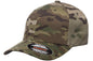 Flexfit Multicam Camo 6 Panel Baseball Cap Officially Licensed Multi-Cam Pattern (XXL Fitted (7 5/8" - 8"), Multicam)