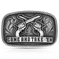 Montana Silversmiths 2nd Amendment Series Attitude Western Belt Buckle