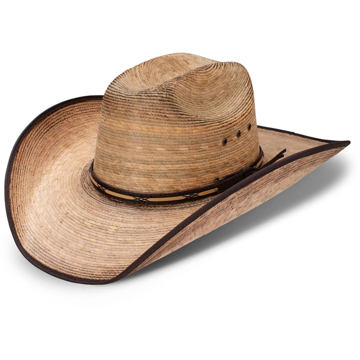 RESISTOL Amarillo Sky Palm 4-1/8" Brim Straw Cowboy Hat Palm
