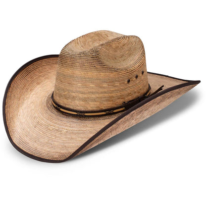 RESISTOL Amarillo Sky Palm 4-1/8" Brim Straw Cowboy Hat Palm
