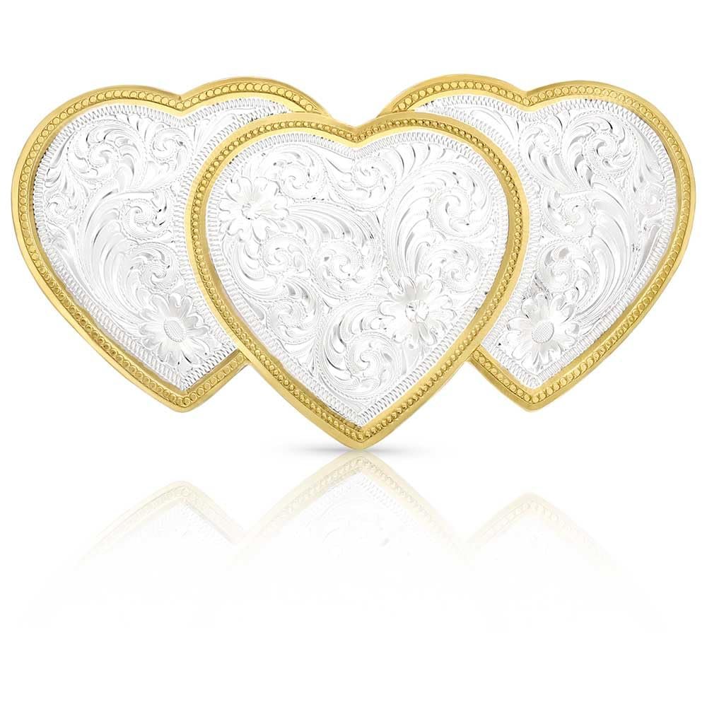 Montana Silversmiths Pure Heart Barrette