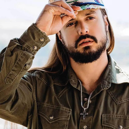 Montana Silversmiths Western Lifestyle Men's Cross Necklace