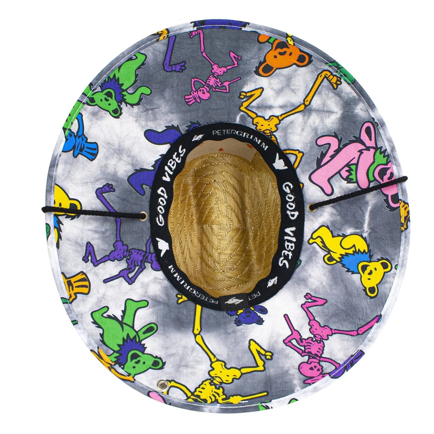 Peter Grimm, Grateful Dead Lifeguard Sunhats, Straw Unisex