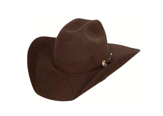 Bullhide Montecarlo unisex-adult Felt Collection Kingman 4x Premium Wool Western Cowboy Hat, 4" Brim