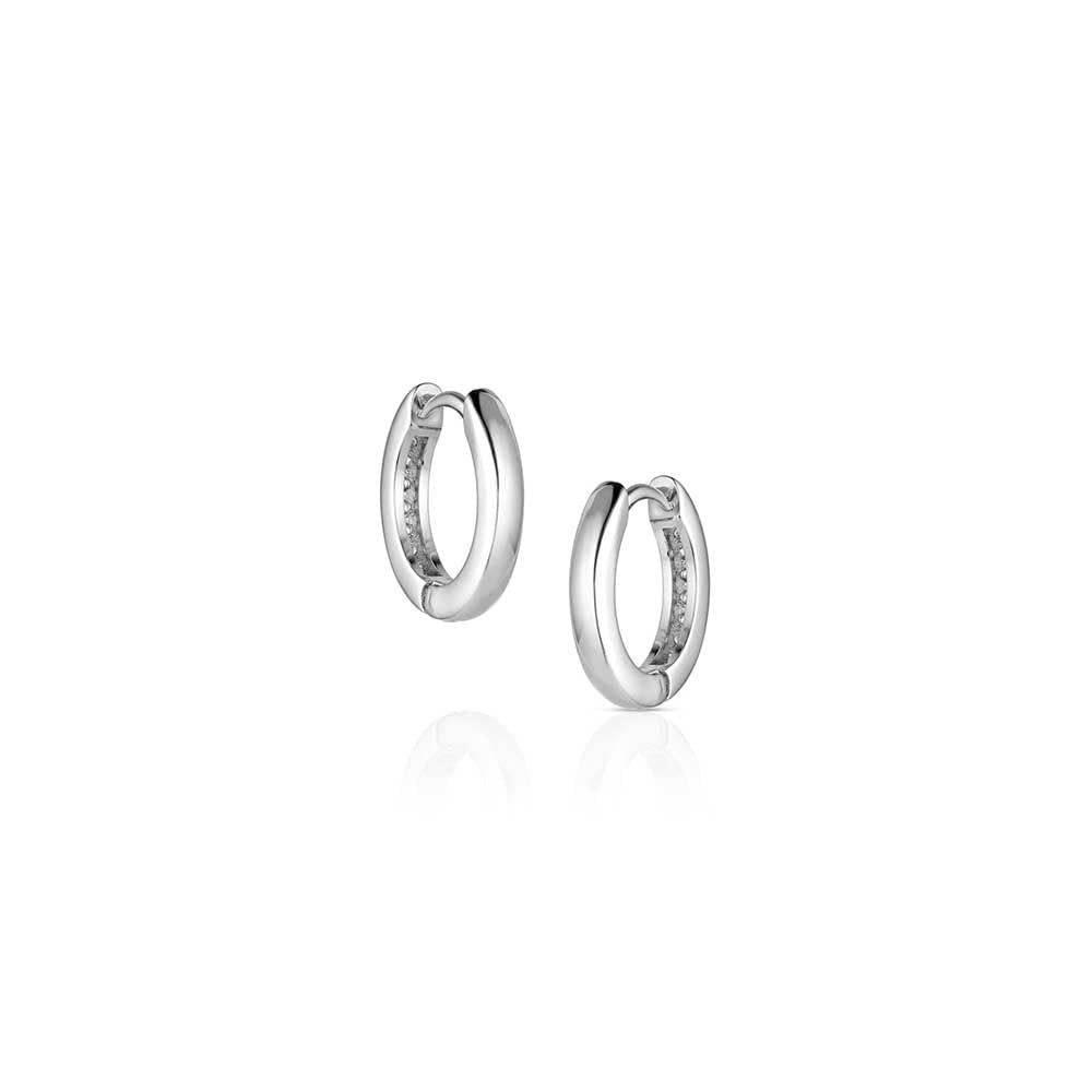 Montana Silversmiths Western Lifestyle Hoop Lever/Latch Earrings