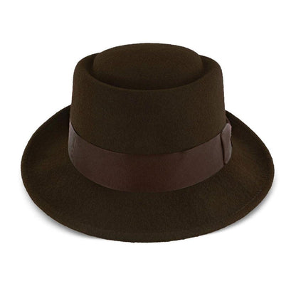 Stetson Cranston Wool Felt Porkpie Hat