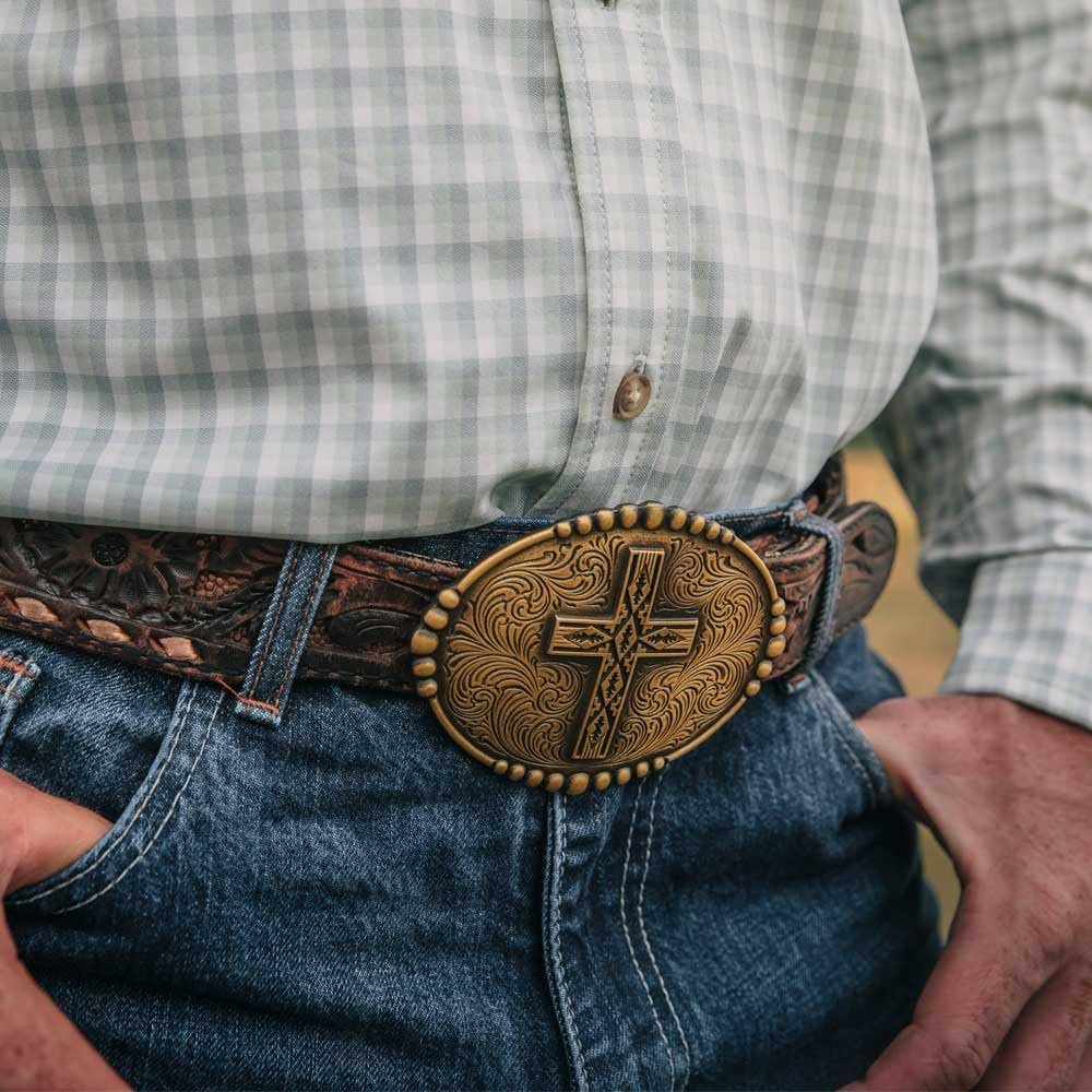 Montana Silversmiths Southwest Series Attitude Western Belt Buckle