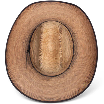 RESISTOL Amarillo Sky Palm 4-1/8" Brim Straw Cowboy Hat Palm