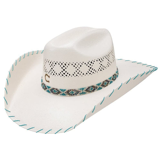 Charlie 1 Horse Youth Apache JR. 4` Brim Natural