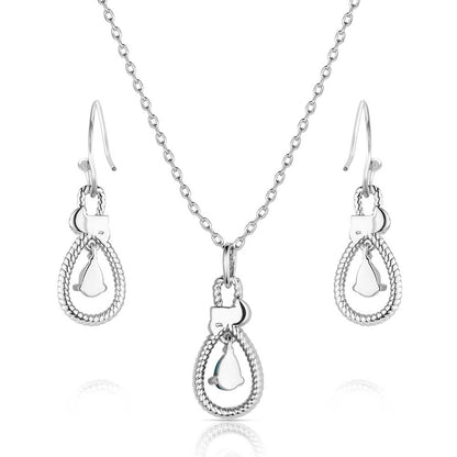 Montana Silversmiths Western Lifestyle Crafted Turquoise Jewelry Set