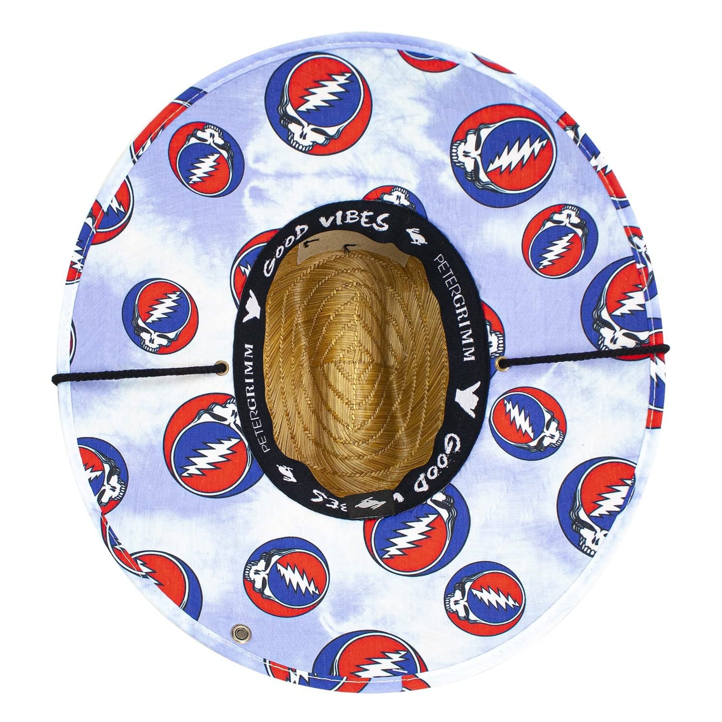 Peter Grimm, Grateful Dead Lifeguard Sunhats, Straw Unisex