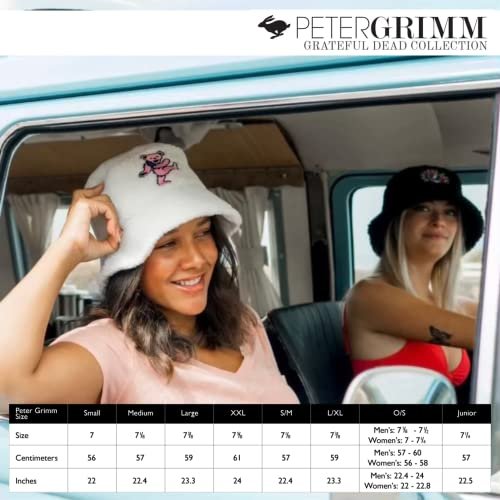 Peter Grimm, Grateful Dead Bucket Hat, Straw Unisex