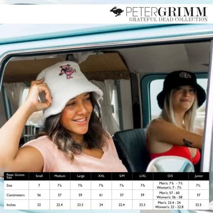 Peter Grimm, Grateful Dead Bucket Hat, Straw Unisex