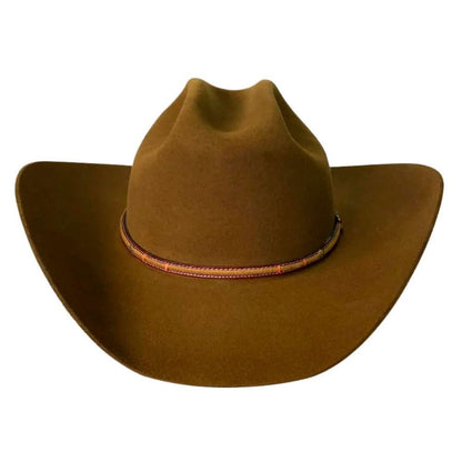 Stetson Unisex Powder River 4X Felt Cowboy Hat Mink 7 5/8 Brown