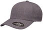Flexfit unisex adult Flexfit Delta Seamless Carbon Cap, Melange Blue, Small-Medium US