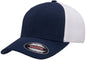 Flexfit 6533 Ultrafibre & Airmesh Fitted Cap Navy/White 2-Tone, XXL