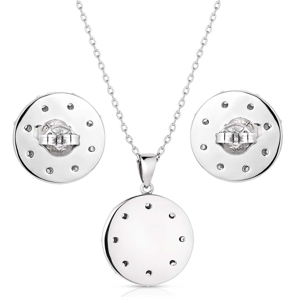 Montana Silversmiths Western Lifestyle Crafted Turquoise Jewelry Set