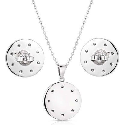 Montana Silversmiths Western Lifestyle Crafted Turquoise Jewelry Set