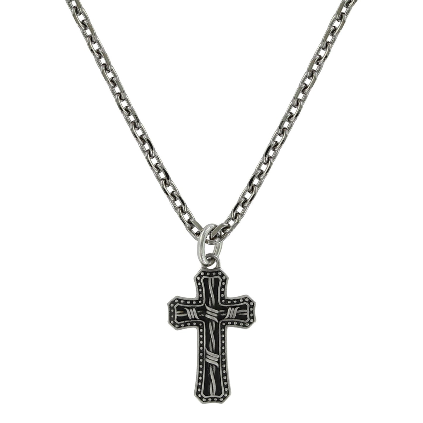 Montana Silversmiths Western Lifestyle Men's Cross Necklace