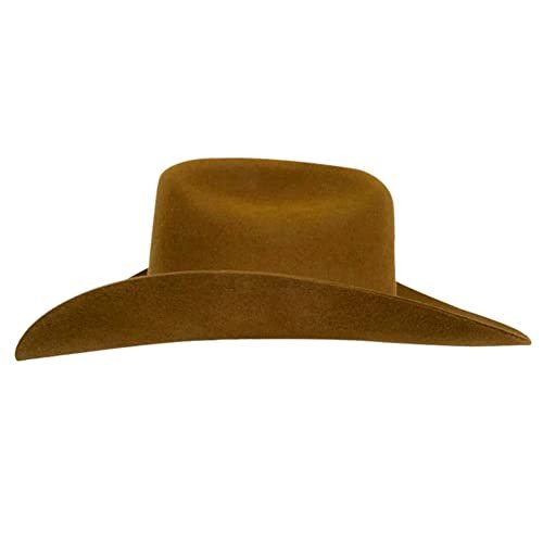 Stetson Unisex Powder River 4X Felt Cowboy Hat Mink 7 5/8 Brown