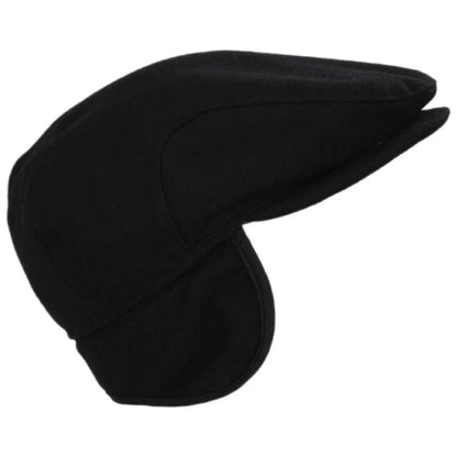 Wigens Carl Men's Classic Longshoreman 100% Wool Ivy Cap with Earflaps