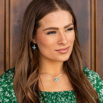 Montana Silversmiths Western Lifestyle Crafted Turquoise Jewelry Set