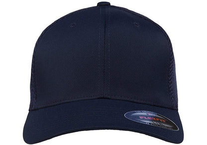 Flexfit Unisex Adult Ultrafibre Airmesh Fitted Cap Hat (6533) Navy