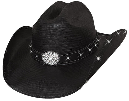 Montecarlo / Bullhide Hats - CONGRESS - 4X Wool Felt Western Cowboy Hat - Black (7-1/8)