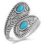 Montana Silversmiths Western Lifestyle Crafted Turquoise Wrap Ring