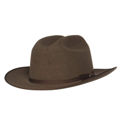 Stetson Open Road 6X Felt Cowboy Hat Chocolate