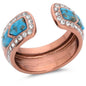 Montana Silversmiths Western Lifestyle Crafted Turquoise Wrap Ring