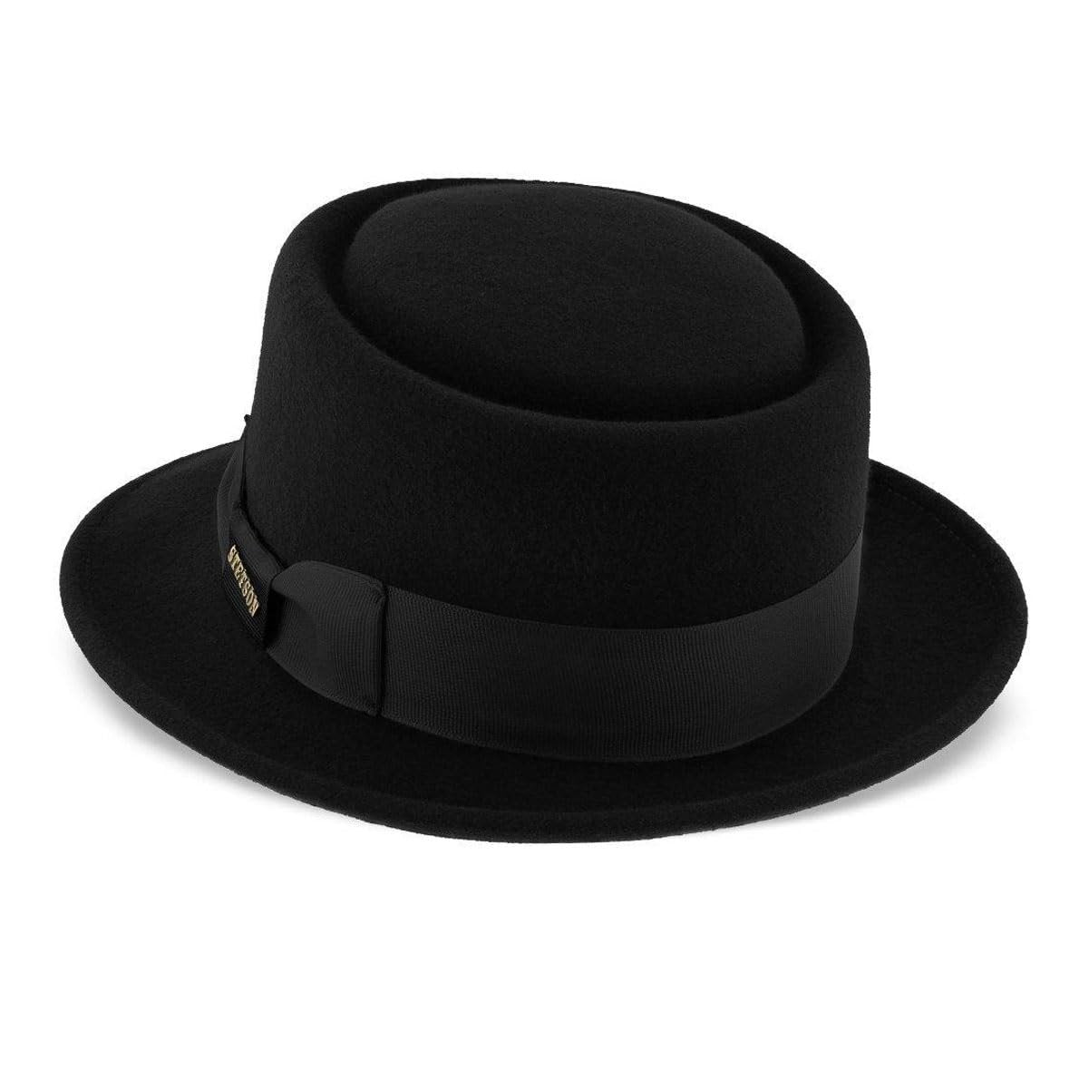 Stetson Cranston Wool Felt Porkpie Hat