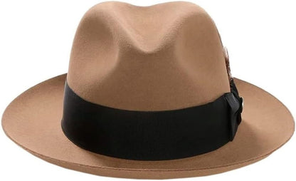 Stetson Temple Fur Felt Fedora Hat
