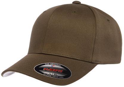 Flexfit Men's Wooly Combed Twill Fitted Baseball Cap