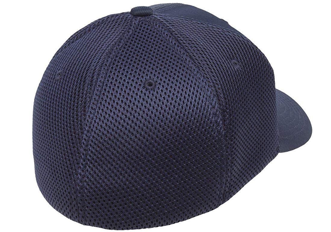 Flexfit Unisex Adult Ultrafibre Airmesh Fitted Cap Hat (6533) Navy