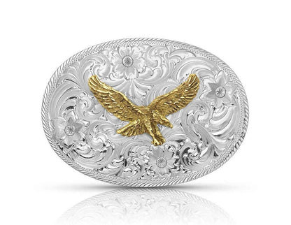 Montana Silversmiths Western Lifestyle Wildlife Series Made in the USA Belt Buckle