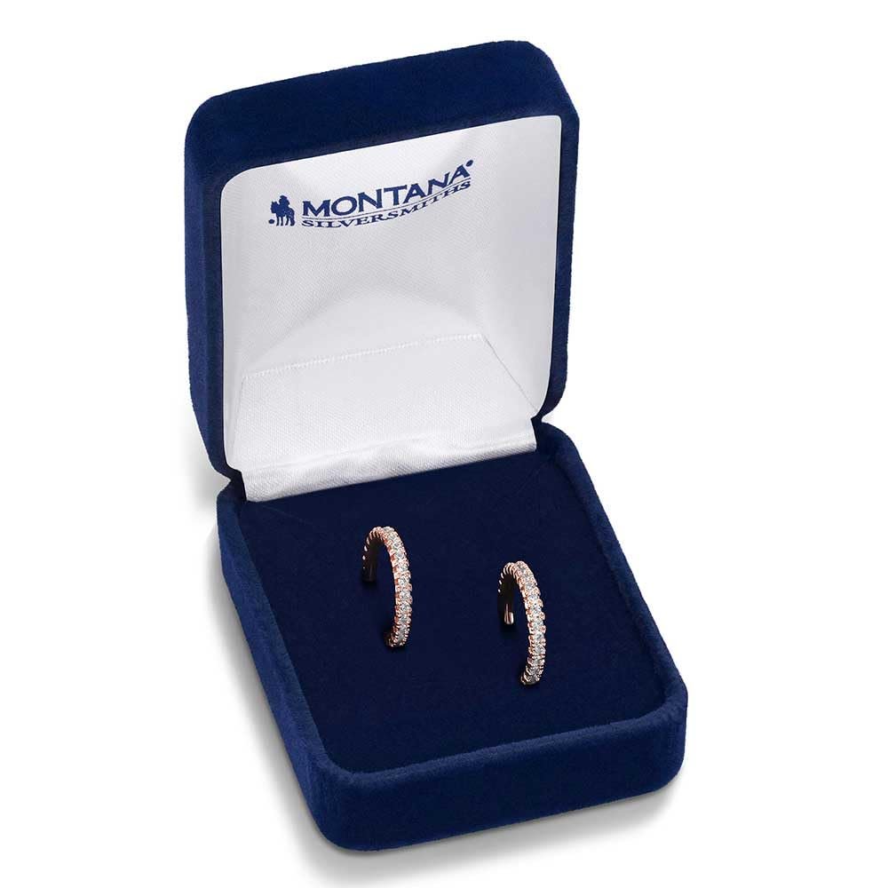 Montana Silversmiths Western Lifestyle Hoop Stud/Post Earrings