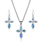 Montana Silversmiths Western Lifestyle Cross Jewelry Set