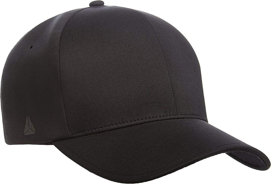 Flexfit Men's Seamless Fitted Delta Cap (Adult XXL (7 5/8" - 8"), Black)
