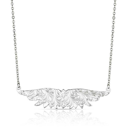 Montana Silversmiths Western Lifestyle Women's Feather Necklace