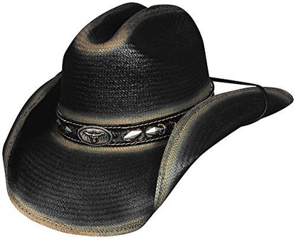 Bullhide Hats 2412Bl Cowboy Collection Little Big Horn Small Black Cowboy Hat