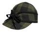 Broner Mens Ole' Railways Work Cap with Quilted Lining and Inside Earflaps
