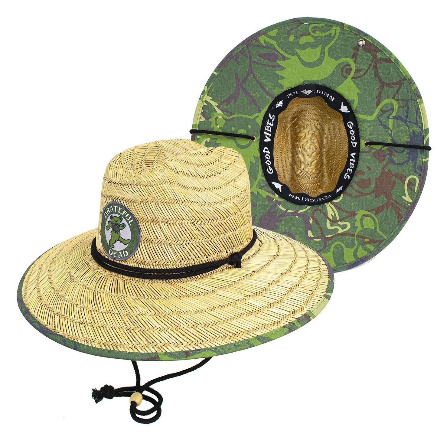 Peter Grimm, Grateful Dead Lifeguard Sunhats, Straw Unisex