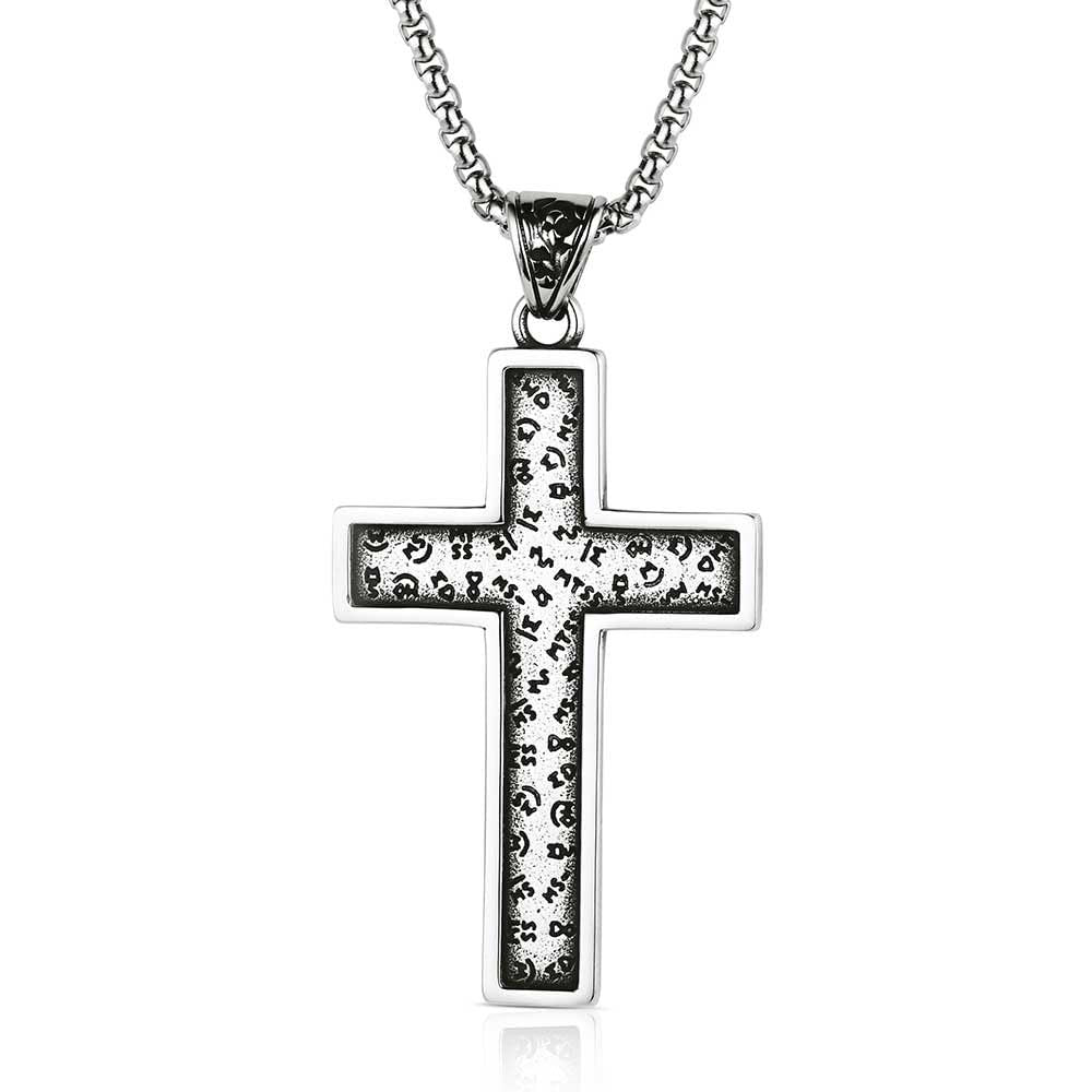 Montana Silversmiths Western Lifestyle Men's Cross Necklace
