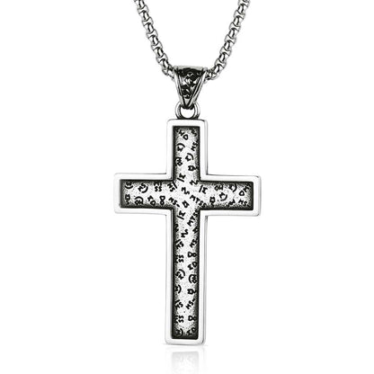 Montana Silversmiths Western Lifestyle Men's Cross Necklace