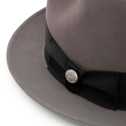 Stetson Men's Saxon Royal Quality Fur Felt Hat, Caribou, 6.875