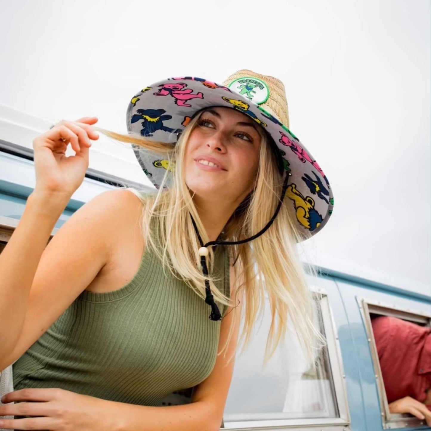 Peter Grimm, Grateful Dead Lifeguard Sunhats, Straw Unisex