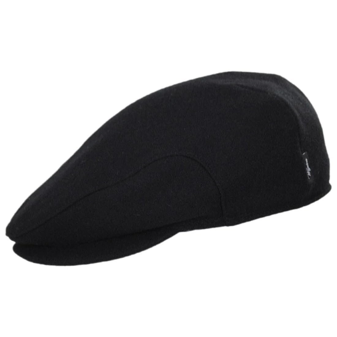 Wigens Carl Men's Classic Longshoreman 100% Wool Ivy Cap with Earflaps